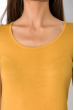Базовая женская футболка 434V004-3 горчичный
