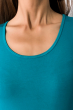 Базовая женская футболка 434V004-3 бирюзовый