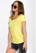 Базовая женская футболка 434V004-3 лимонный