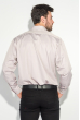 Рубашка мужская в мелкую полоску 50PD0878-50 кремовый