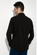 Рубашка мужская однотонная 511F004 черный