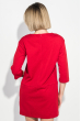 Платье женское прямого покроя 64PD243-1 красный