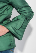 Куртка женская с бантиками на рукавах 72PD201 темно-зеленый