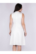 Платье бело-бежевое 265P8036 бело-бежевый