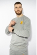 Костюм спортивный мужской 85F1001 светло-серый