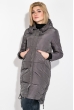 Куртка женская длинная 677K005-1 серый