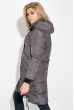 Куртка женская длинная 677K005-1 серый