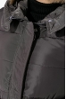 Куртка женская длинная 677K005-1 серый