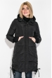 Куртка женская длинная 677K005-1 черный