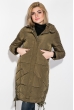 Куртка женская длинная 677K005-1 хаки