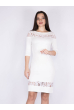 Платье белое 265P8327-1 белый