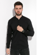 Рубашка мужская, однотонная 511F005-3 черный