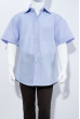 Рубашка с коротким рукавом 120PAR106 junior светло-синий