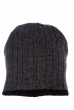 Шапка мужская теплая 254V001 грифельно-черный