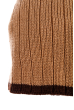 Шапка мужская теплая 254V001 бежево-коричневый