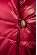 Куртка женская удлиненная, с мехом, приталенная 68PD2137 вишневый