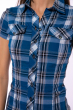 Рубашка женская 118P057-1 синий