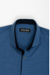 Рубашка 204P1161 голубой / чернильный