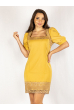 Платье 265P9120 светло-горчичный