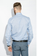 Рубашка мужская светлый принт 411F002 голубой