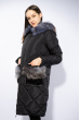 Куртка женская с меховыми карманами 120PAM2089 черный
