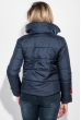 Куртка женская с нежной весенней нашивкой 72PD143 темно-синий