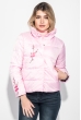 Куртка женская с нежной весенней нашивкой 72PD143 светло-розовый