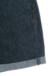 Шорты женские джинс с подворотом, в темном оттенке 19PL111-2 темно-синий