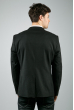 Пиджак №70F003 черно-серый