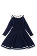Платье 120PRA2885 junior темно-синий