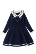 Платье 120PRA2885 junior темно-синий