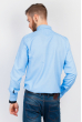 Рубашка мужская классический фасон 333F006 голубой