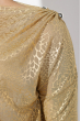 Платье женское анималистичный принт верха 68PD553-1 золото-черный
