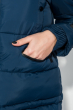 Куртка женская «Трансформер» с контрастным мехом 315V001-1 синий