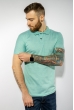 Поло с геометрическим принтом 624F005 мятный Поло с геометрическим принтом 624F005 мятный