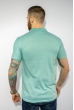 Поло с геометрическим принтом 624F005 мятный Поло с геометрическим принтом 624F005 мятный