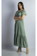 Платье цвет оливковый 632F026-1 оливковый