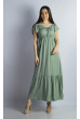Платье цвет оливковый 632F026-1 оливковый