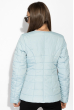 Демисезонная стеганая женская куртка 120PST023-1 светло-голубой
