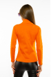 Гольф женский приталенного покроя 620F003 оранжевый