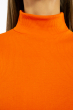 Гольф женский приталенного покроя 620F003 оранжевый