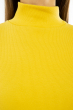 Гольф женский приталенного покроя 620F003 бледно-желтый
