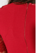 Платье женское круженые рукава 36P002 вишневый