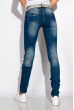Рваные женские джинсы 120POS9003 синий
