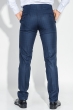 Брюки мужские стильная клетка 497F001-2 синий
