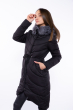 Куртка женская ассиметричного кроя  120PSKL2201 черный