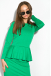 Костюм женский (юбка, блузка) 110P5541-1 зеленый