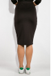 Костюм женский (юбка, топ) 110P638 черный