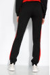 Спортивный костюм с лампасами 151P164 черно-красный