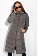 Пальто женское 85P17612 серый